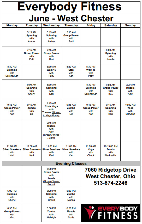 EveryBody Fitness West Chester Gym FREE 7Day Pass 9378742246